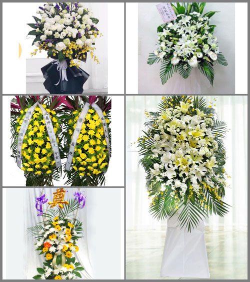 福建泉州安溪县官桥镇白事花篮预定